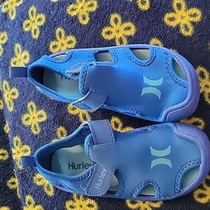 Toddler sz 8 Hurley blue water shoes